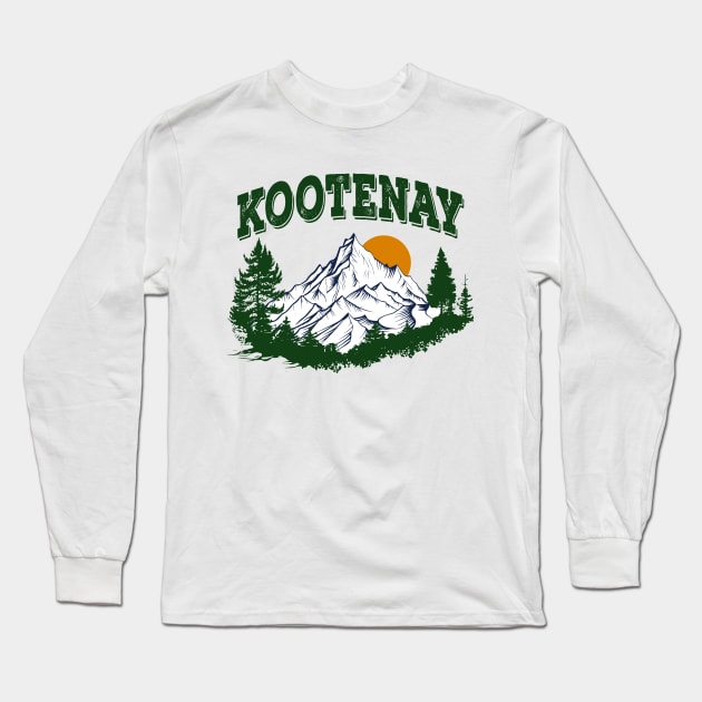 Kootenay national park Long Sleeve T-Shirt by hardy 
